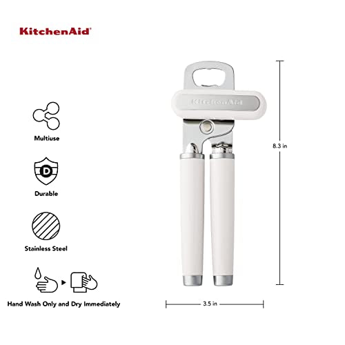 KitchenAid Classic Multifunction Can Opener / Bottle Opener, 8.34-Inch, Black