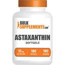 BULKSUPPLEMENTS.COM Astaxanthin 12mg 180 Softgels - Astaxanthin Supplement - Astaxanthin Pills - Antioxidants Supplement - Eye Supplements - 1 Astaxanthin Softgel per Serving (180 Softgels)