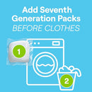 Seventh Generation Laundry Detergent Packs, Lavender, Biobased Deep Clean, EPA Safer Choice Certified, 64 Count