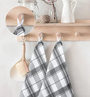 Utopia Towels Dish Towels, 15 x 25 Inches, 100% Ring Spun Cotton Super Absorbent Linen Kitchen Towels, Soft Reusable Cleaning Bar and Tea Towels Set (12 Pack, Blue)