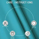 LEMOMO Blackout Curtains 52 x 84 inch/Black Set of 2 Panels/Thermal Insulated Room Darkening Bedroom Curtains