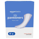 Amazon Basics Daily Pantiliner, Extra Long Length, Unscented, 68 Count, 1 Pack (Previously Solimo)