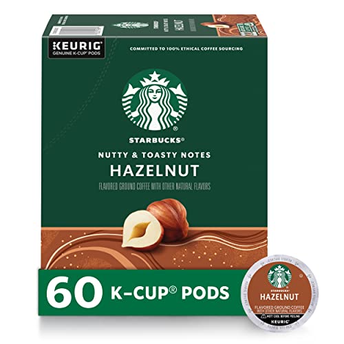 Starbucks K-Cup Coffee Pods—Caramel Flavored Coffee—100% Arabica—1 box (40 pods)