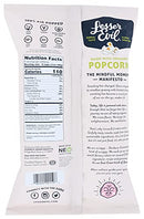 LesserEvil Himalayan Pink Salt Organic Popcorn, Premium Quality, Minimally Processed, No Vegetable Oil, 0.46 Oz, Pack of 24