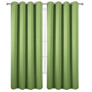 LEMOMO Blackout Curtains 52 x 84 inch/Black Set of 2 Panels/Thermal Insulated Room Darkening Bedroom Curtains