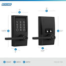 Schlage Encode Smart Wi-Fi Deadbolt with Century Trim in Matte Black