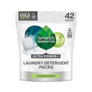 Seventh Generation Laundry Detergent Packs, Lavender, Biobased Deep Clean, EPA Safer Choice Certified, 64 Count