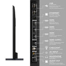 TCL 55-Inch QM7 QLED 4K Smart QD-Mini LED TV with Google TV (55QM751G, 2024 Model) Dolby Vision IQ, Dolby Atmos, HDR, Game Accelerator up to 240Hz, Voice Remote, Works with Alexa, Streaming Television