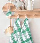 Utopia Towels Dish Towels, 15 x 25 Inches, 100% Ring Spun Cotton Super Absorbent Linen Kitchen Towels, Soft Reusable Cleaning Bar and Tea Towels Set (12 Pack, Blue)