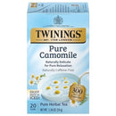 Twinings Pure Camomile & Honey Herbal Tea individually Wrapped Bags, Naturally Caffeine Free 20 Count (Pack of 6)