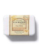 A LA MAISON Lavender Flower Bar Soap - Triple French Milled Natural Moisturizing Hand Soap Bar (3 Bars of Soap, 8.8 oz)