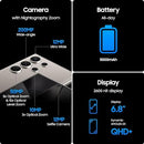 SAMSUNG Galaxy S24 Ultra 5G S9280 Physical Dual SIM 512GB 12GB RAM AI Smartphone, Factory Unlocked, Global Model, Long Battery Life - Titanium Violet