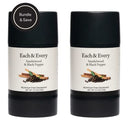 Each & Every 2-Pack Natural Aluminum-Free Deodorant for Sensitive Skin with Essential Oils, Plant-Based Packaging (Unscented, 2.5 Ounce (Pack of 2))