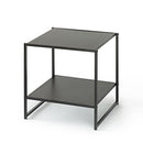 ZINUS Trisha Metal Platforma Bed Frame with Headboard, Wood Slat Support, No Box Spring Needed, Easy Assembly, Queen,Black