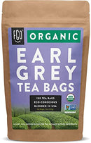 FGO Organic Green Tea, Eco-Conscious Tea Bags, 100 Count