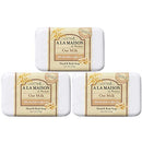 A LA MAISON Lavender Flower Bar Soap - Triple French Milled Natural Moisturizing Hand Soap Bar (3 Bars of Soap, 8.8 oz)
