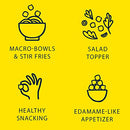 Simply Pickled Lupini Beans Snack by BRAMI | 9g Plant Protein, 0g Net Carbs | Vegan, Vegetarian, Keto, Mediterranean Diet, Non Perishable | 2.3 oz (Variety, 8 Count)