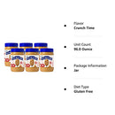 Peanut Butter & Co. Smooth Operator Peanut Butter, Non-GMO Project Verified, Gluten Free, Vegan, 16 Ounce (Pack of 6)
