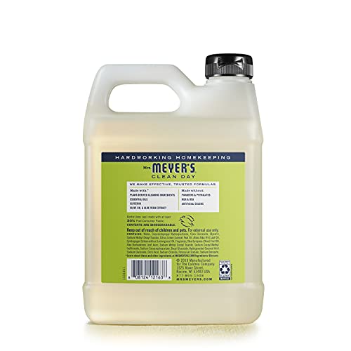 MRS. MEYER'S CLEAN DAY Liquid Hand Soap Refill, Cruelty Free and Biodegradable Formula, Lavender Scent, 33 Fl Oz (Pack of 1)
