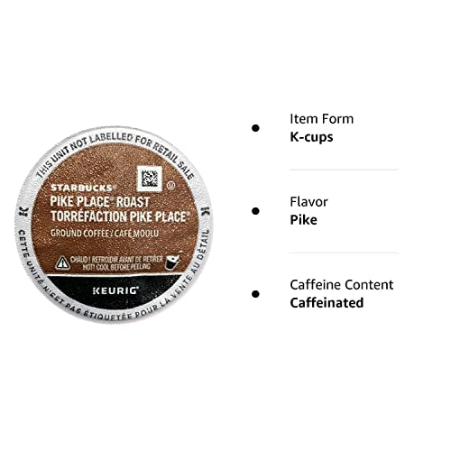 Starbucks K-Cup Coffee Pods—Caramel Flavored Coffee—100% Arabica—1 box (40 pods)