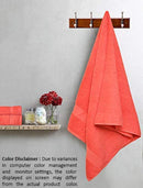 GLAMBURG 8-Piece Towel Set, Contains 2 Oversized Bath Towels 30x54, 2 Hand Towels 16x28, 4 Wash Cloths 13x13 - Quickdry Towel Sets, Ideal for Everyday use, Hotel & Spa - Black