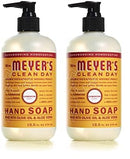 MRS. MEYER'S CLEAN DAY Hand Soap, Made with Essential Oils, Clementine (12.5 Fl Oz (Pack of 1))