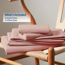 Nestl Twin Duvet Cover - Soft Double Brushed Light Grey Duvet Cover Twin/Twin XL, 2 Piece, with Button Closure, Duvet Cover 68x90 inches