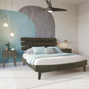 Bme Caden Solid Wood Nightstand/Side Table/End Table, Fully Assembled, with 1-Drawer for Mid Century Bedroom and Living Room, Caramel