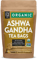 FGO Organic Green Tea, Eco-Conscious Tea Bags, 100 Count