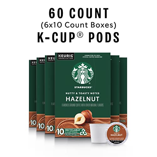 Starbucks K-Cup Coffee Pods—Caramel Flavored Coffee—100% Arabica—1 box (40 pods)