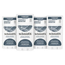 Schmidt's Aluminum Free Natural Deodorant Charcoal & Magnesium 2 Count For Women and Men, with 24 Hour Odor Protection, Certified Cruelty Free, Vegan Deodorant, 2.65oz