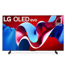 LG 65-Inch Class OLED evo C4 Series Smart TV 4K Processor Flat Screen with Magic Remote AI-Powered with Alexa Built-in (OLED65C4PUA, 2024)