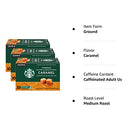 Starbucks K-Cup Coffee Pods—Caramel Flavored Coffee—100% Arabica—1 box (40 pods)