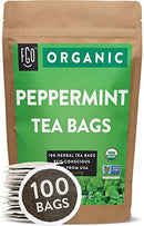 FGO Organic Green Tea, Eco-Conscious Tea Bags, 100 Count