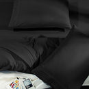 SONORO KATE Bed Sheet Set Super Soft Microfiber 1800 Thread Count Luxury Egyptian Sheets Fit 18-24 Inch Deep Pocket Mattress Wrinkle-6 Piece (Beige, Queen)