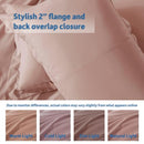 Nestl Twin Duvet Cover - Soft Double Brushed Light Grey Duvet Cover Twin/Twin XL, 2 Piece, with Button Closure, Duvet Cover 68x90 inches