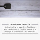 Pickleball Paddle Edge Guard Tape (Burgandy, Narrow)