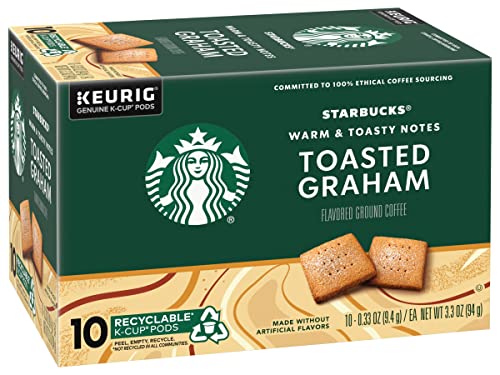 Starbucks K-Cup Coffee Pods—Caramel Flavored Coffee—100% Arabica—1 box (40 pods)