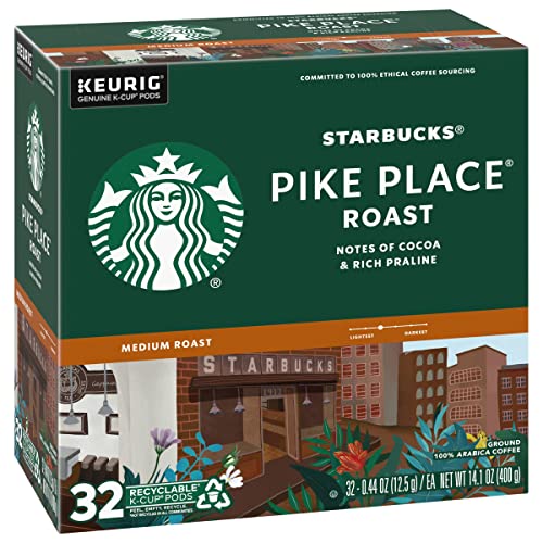 Starbucks K-Cup Coffee Pods—Caramel Flavored Coffee—100% Arabica—1 box (40 pods)