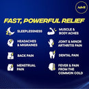 Advil Liqui-Gels Pain Reliever and Fever Reducer, Pain Medicine for Adults with Ibuprofen 200mg for Headache, Backache, Menstrual Pain and Joint Pain Relief - 200 Capsules, Advil PM Ibuprofen - 2 Ct