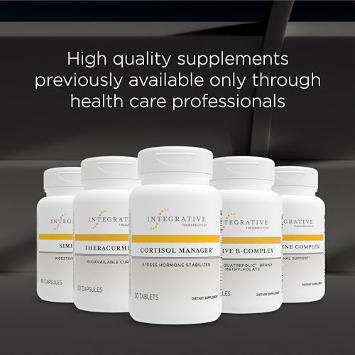 Integrative Therapeutics - Cortisol Manager - Supplement with Ashwagandha and L-Theanine - Supports Relaxation & Calm* - 30 Tablets