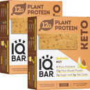 IQBAR Brain and Body Keto Protein Bars - Chocolate Lovers Variety Keto Bars - 12-Count Energy Bars - Low Carb Protein Bars - High Fiber Vegan Bars and Low Sugar Meal Replacement Bars - Vegan Snacks