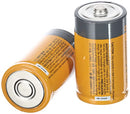 Amazon Basics 12-Pack D Cell Alkaline All-Purpose Batteries, 1.5 Volt, 5-Year Shelf Life