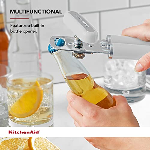 KitchenAid Classic Multifunction Can Opener / Bottle Opener, 8.34-Inch, Black