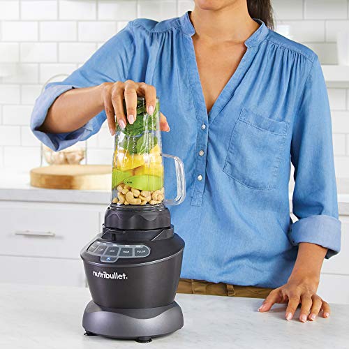 nutribullet Full-Size Blender Combo 1200W –Matte Black