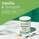 Four Sigmatic Organic Plant-Based Protein Powder Unflavored Protein with Lion’s Mane, Chaga, Cordyceps and More | Clean Vegan Protein Elevated for Brain Function and Immune Support | 16.9 oz