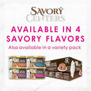 Purina Fancy Feast Savory Centers Pate Adult Wet Cat Food With Tuna and a Gravy Center - (Pack of 24) 3 oz. Cans