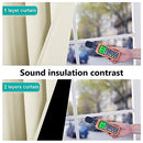 NICETOWN Grey Full Shade Curtain Panels, Pair of Energy Smart & Noise Blocking Out Blackout Drapes for Dining Room Window, Thermal Insulated Guest Room Lined Window Dressing(Gray, 52 x 84 inch)