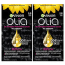 Garnier Hair Color Olia Ammonia-Free Brilliant Color Oil-Rich Permanent Hair Dye, 6.0 Light Brown, 1 Count (Packaging May Vary)