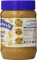 Peanut Butter & Co. Smooth Operator Peanut Butter, Non-GMO Project Verified, Gluten Free, Vegan, 16 Ounce (Pack of 6)